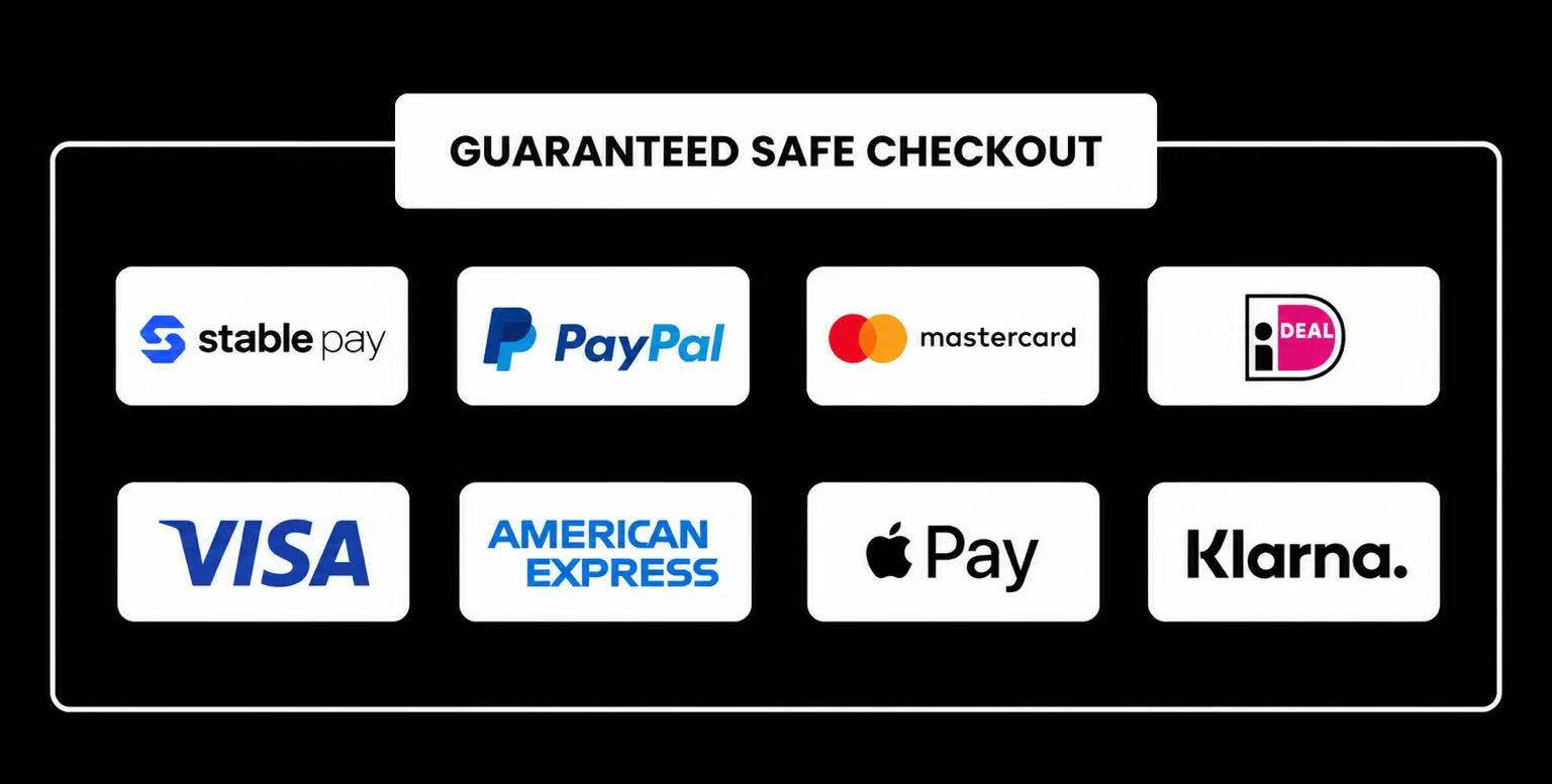 Guaranteed safe checkout